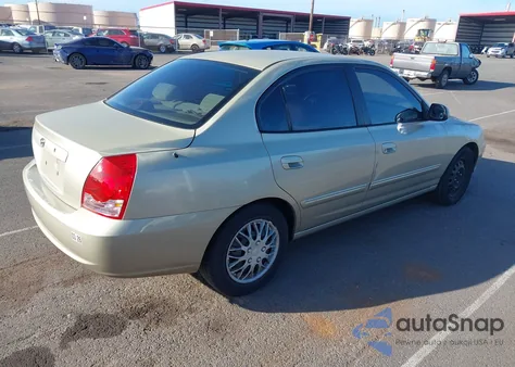 2005 Hyundai Elantra Gls/Gt z USA, uszkodzony, nr VIN KMHDN46D65U193948